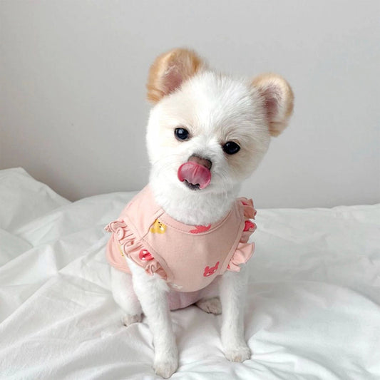 The Meadow Charm Embroidered Pet Tank