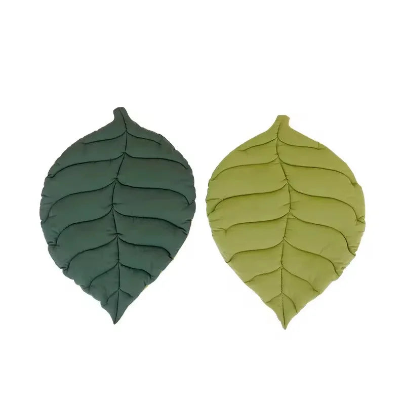 The Evergreen Leaf Pet Lounge Mat