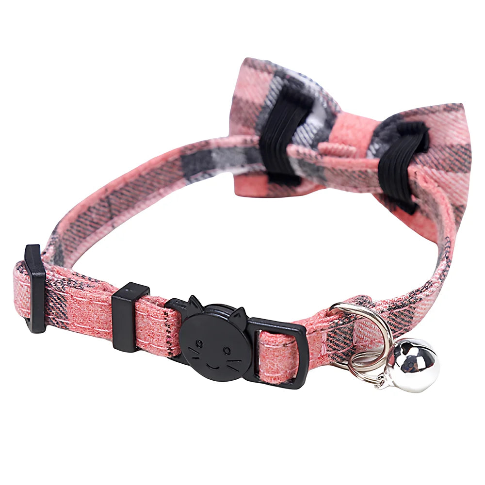 The Kensington Plaid Bow Tie Collar