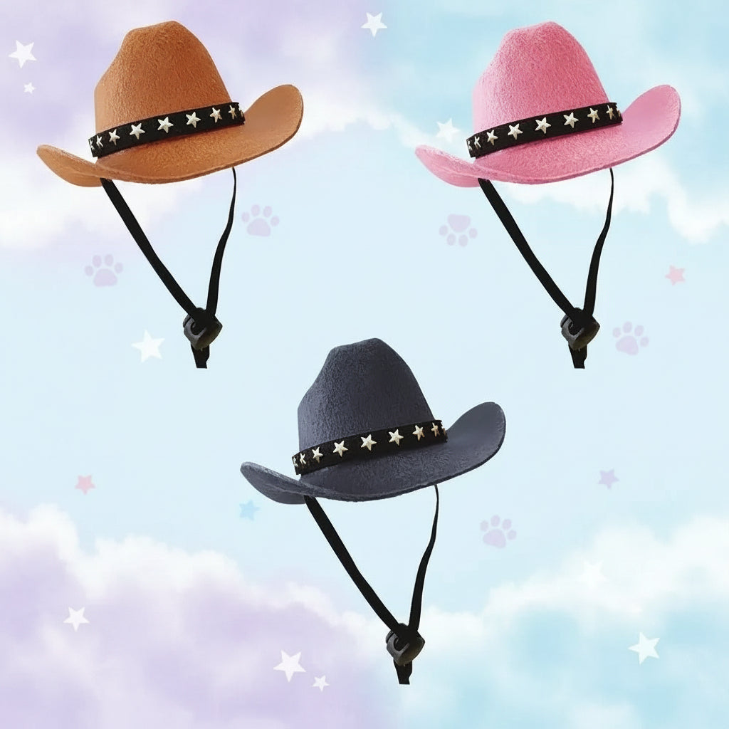 The Frontier Star Pet Cowboy Hat