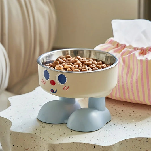 The DuraSteady Elevated Stainless Bowl