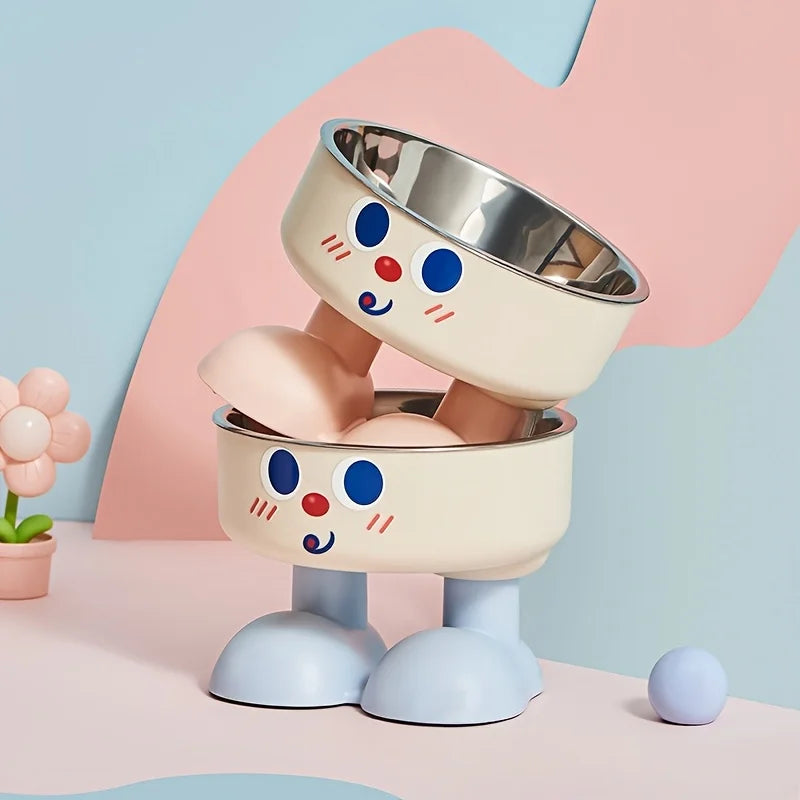 The DuraSteady Elevated Stainless Bowl