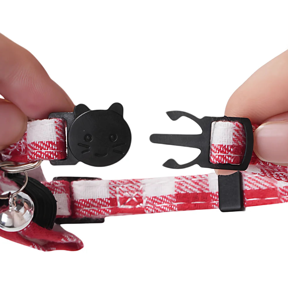 The Kensington Plaid Bow Tie Collar