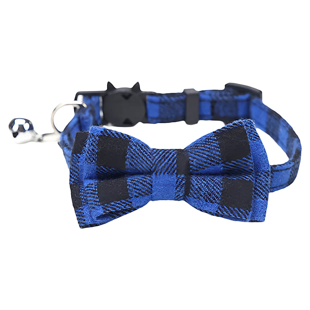 The Kensington Plaid Bow Tie Collar