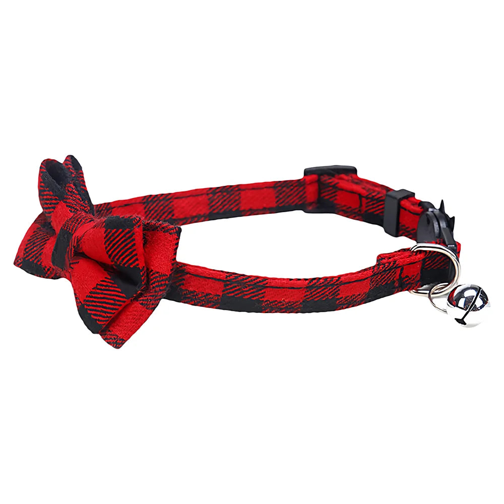 The Kensington Plaid Bow Tie Collar