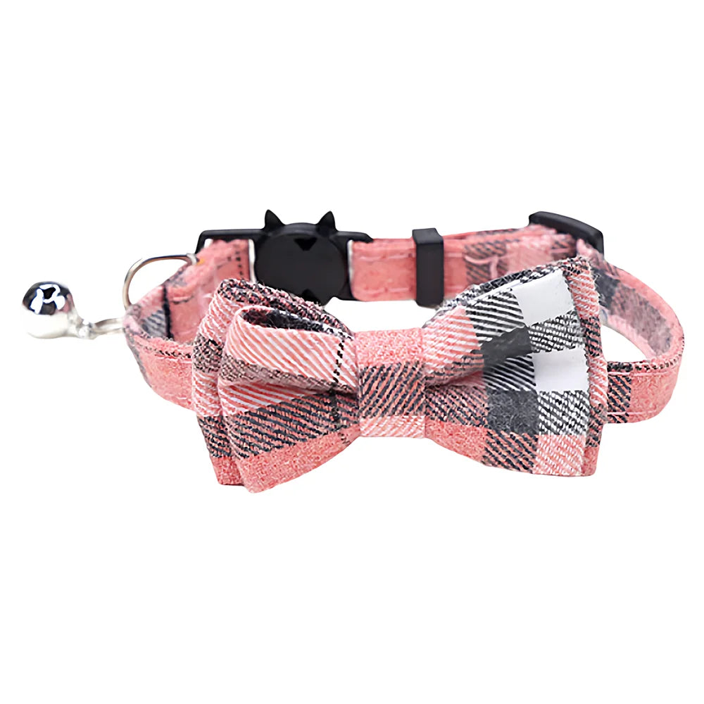 The Kensington Plaid Bow Tie Collar
