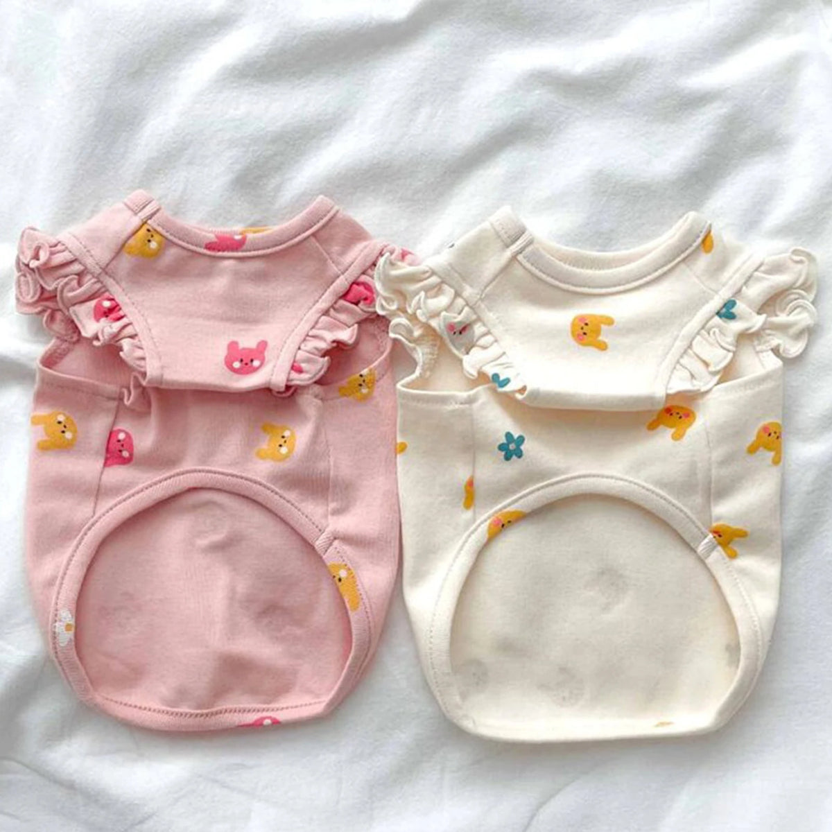 The Meadow Charm Embroidered Pet Tank