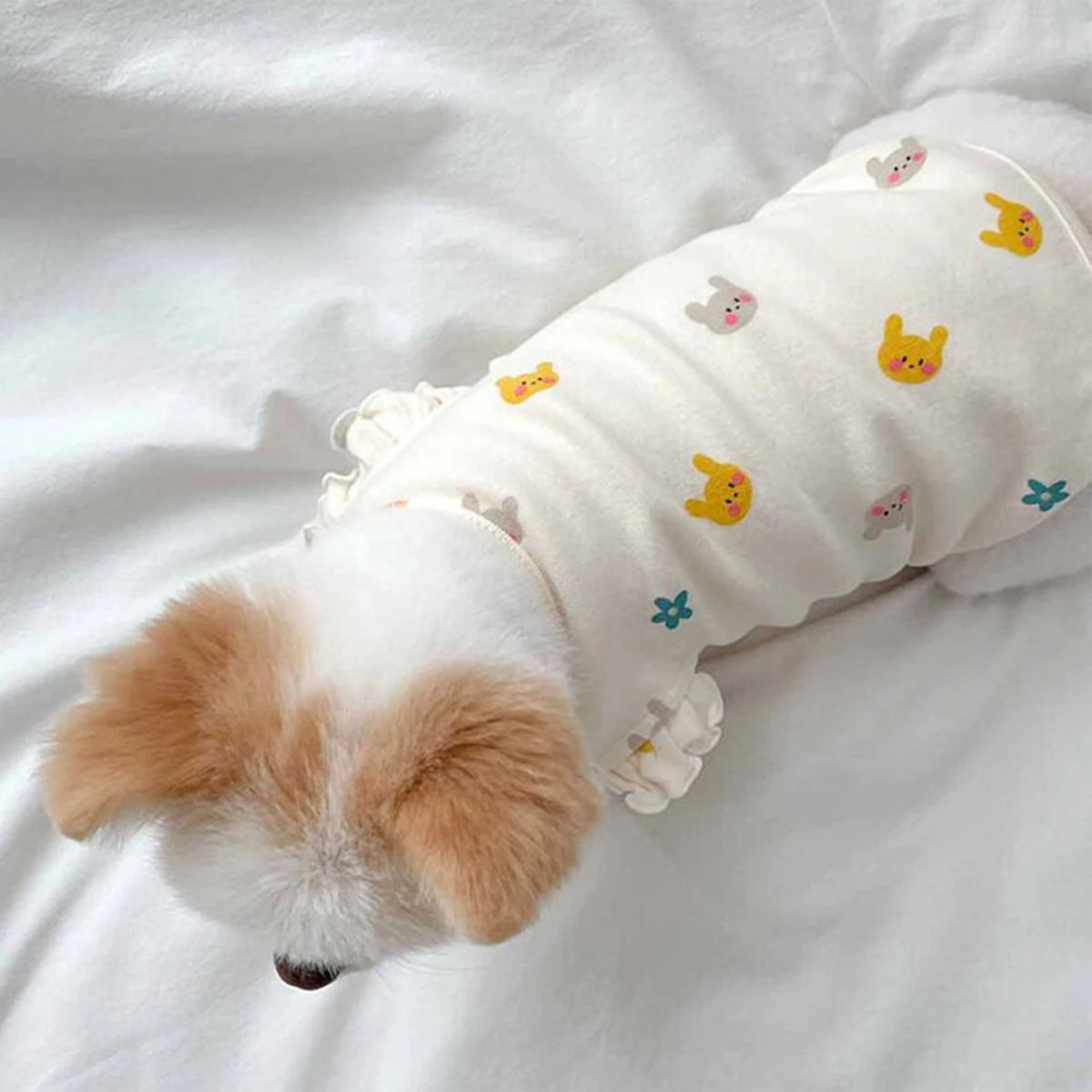 The Meadow Charm Embroidered Pet Tank