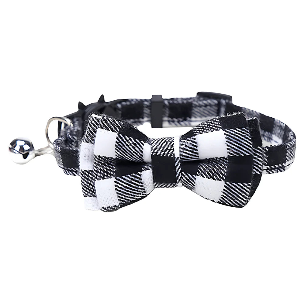 The Kensington Plaid Bow Tie Collar